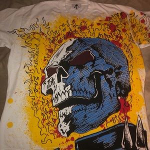 Warren lotas ghost rider tee shirt